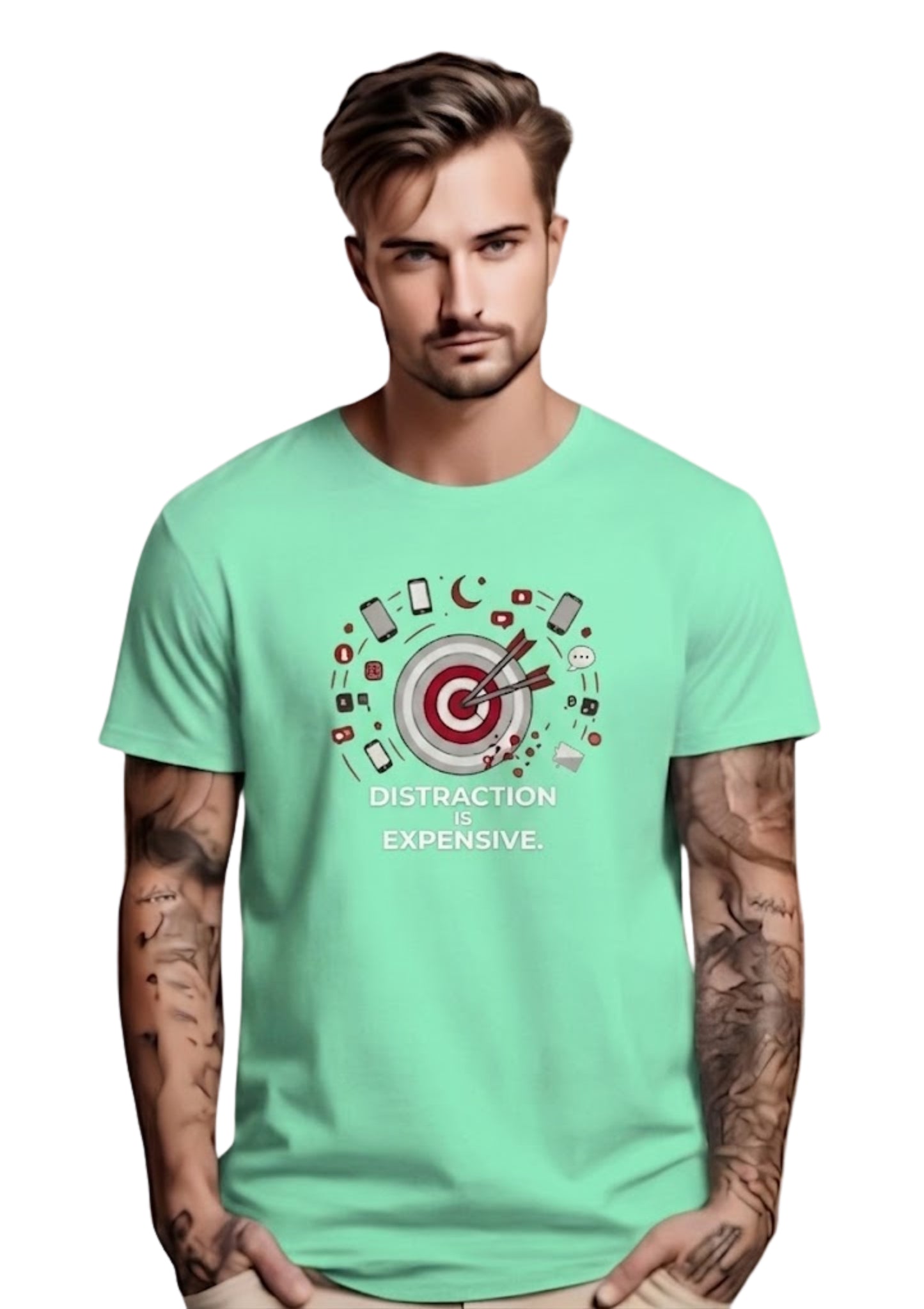 Distractions Is Expensive Regular T-Shirt