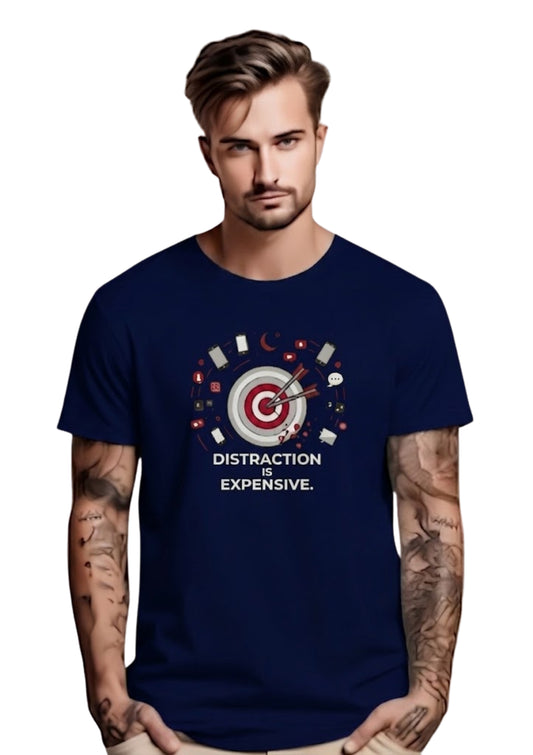 Distractions Is Expensive Regular T-Shirt