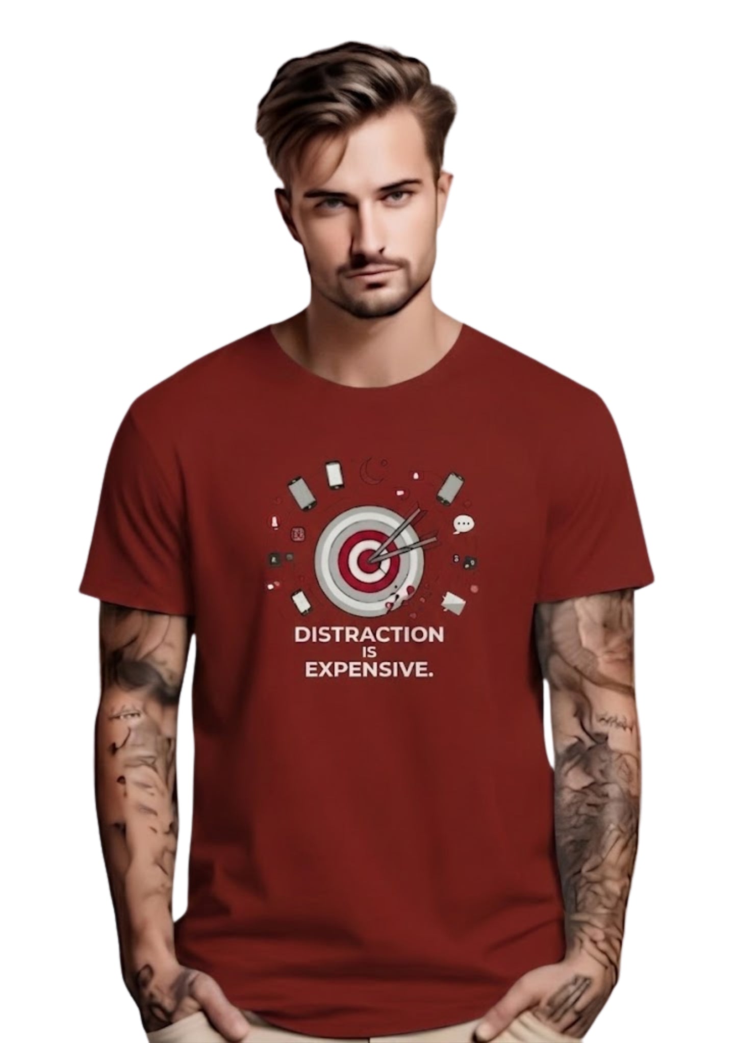 Distractions Is Expensive Regular T-Shirt