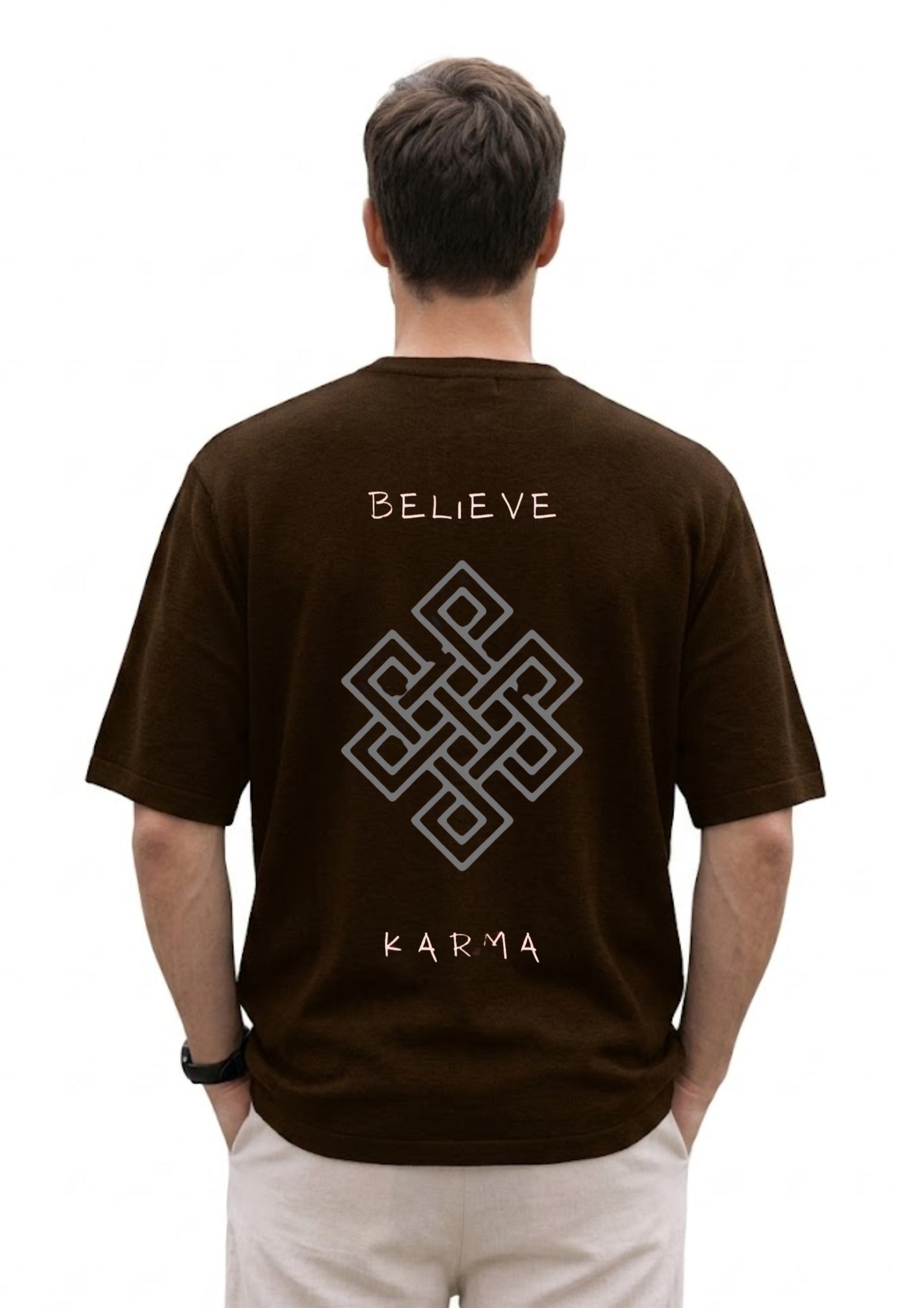 Believe Karma Oversized T-Shirt