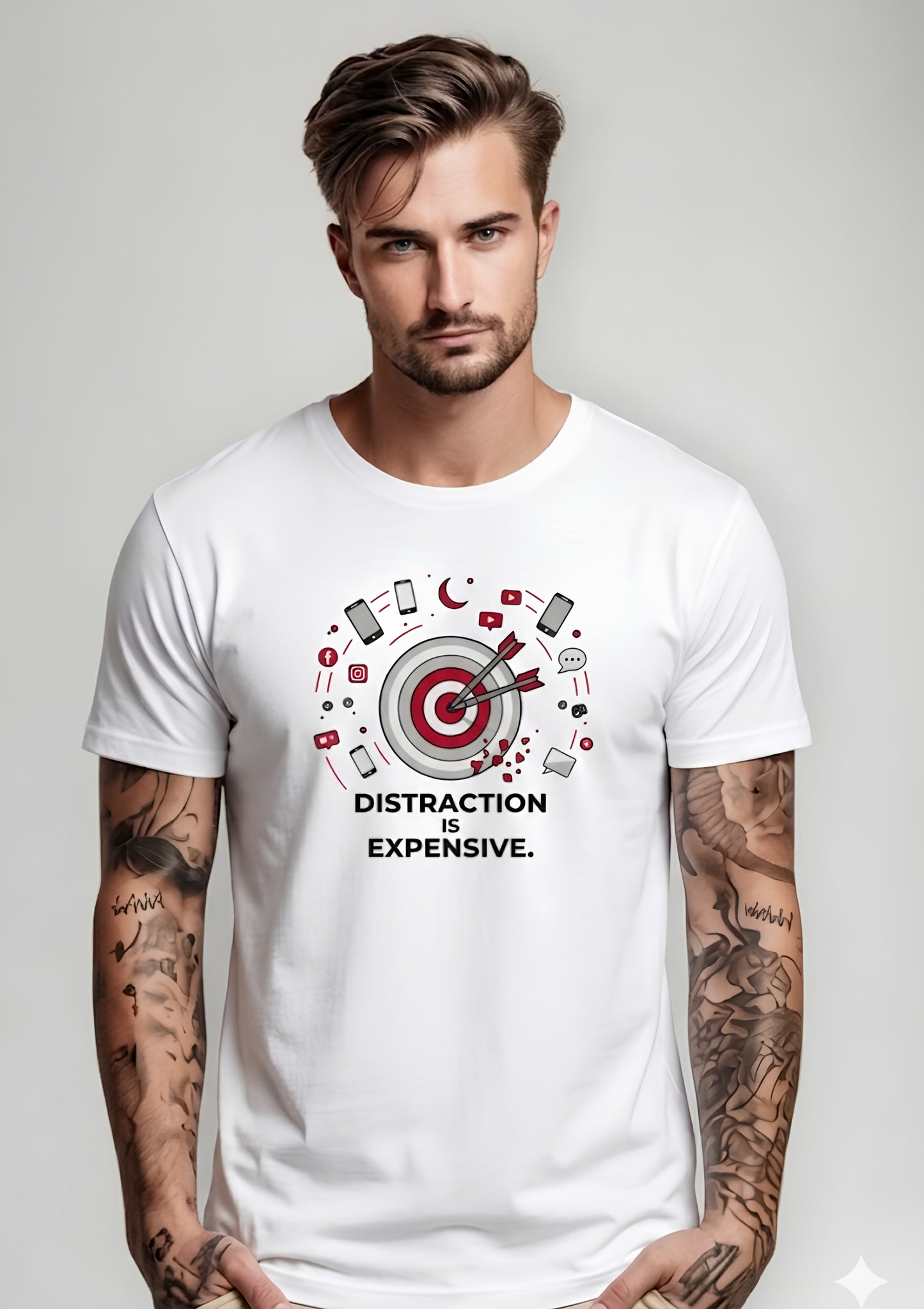 Distractions Is Expensive Regular T-Shirt